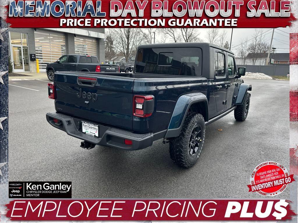 new 2025 Jeep Gladiator car, priced at $48,779