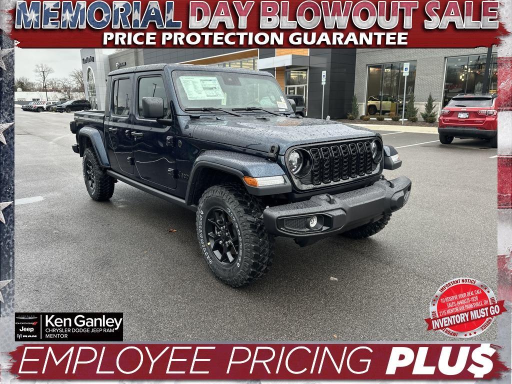 new 2025 Jeep Gladiator car, priced at $52,335