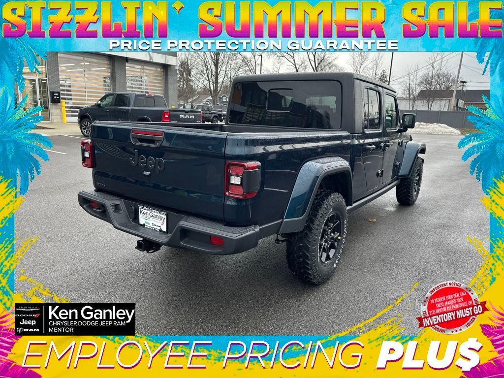 new 2025 Jeep Gladiator car, priced at $43,998