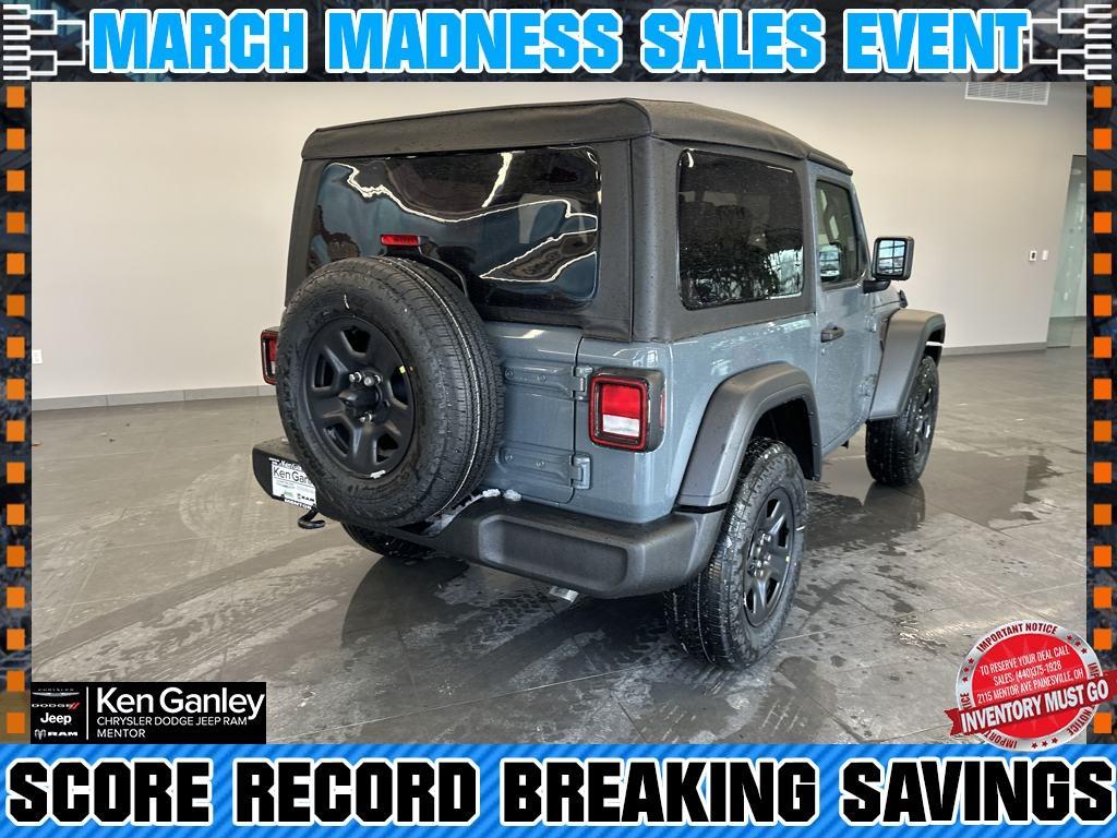 new 2025 Jeep Wrangler car, priced at $31,300