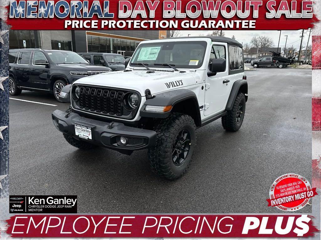 new 2025 Jeep Wrangler car, priced at $41,200