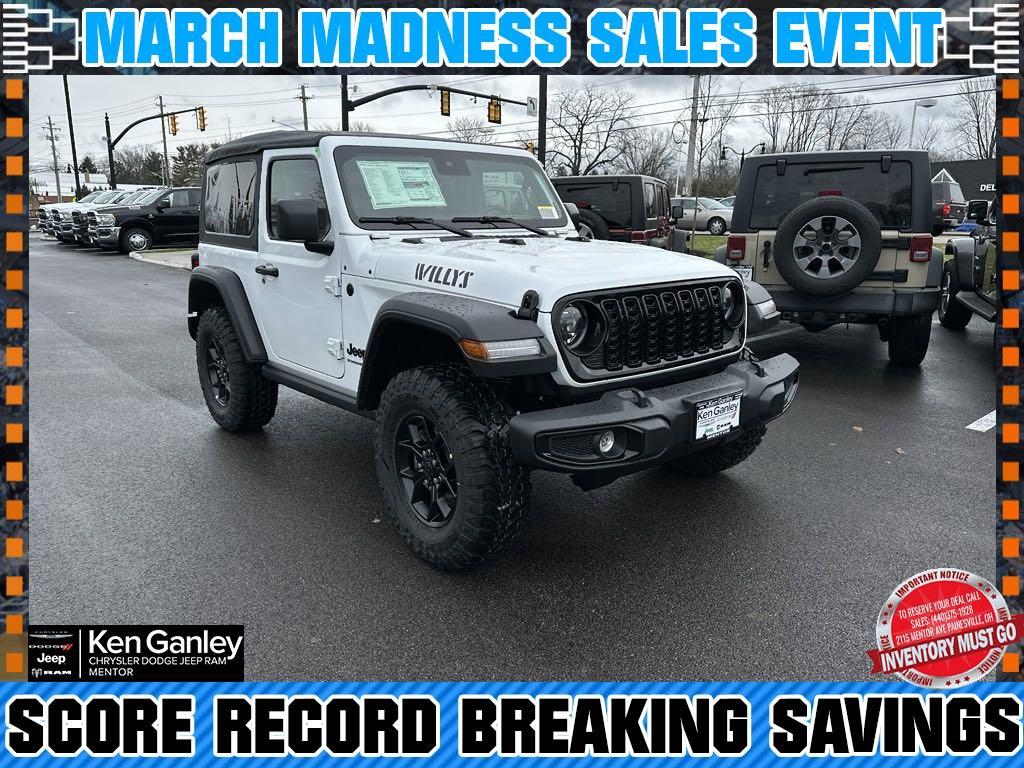 new 2025 Jeep Wrangler car, priced at $39,663