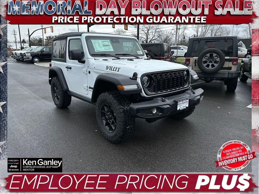 new 2025 Jeep Wrangler car, priced at $41,200