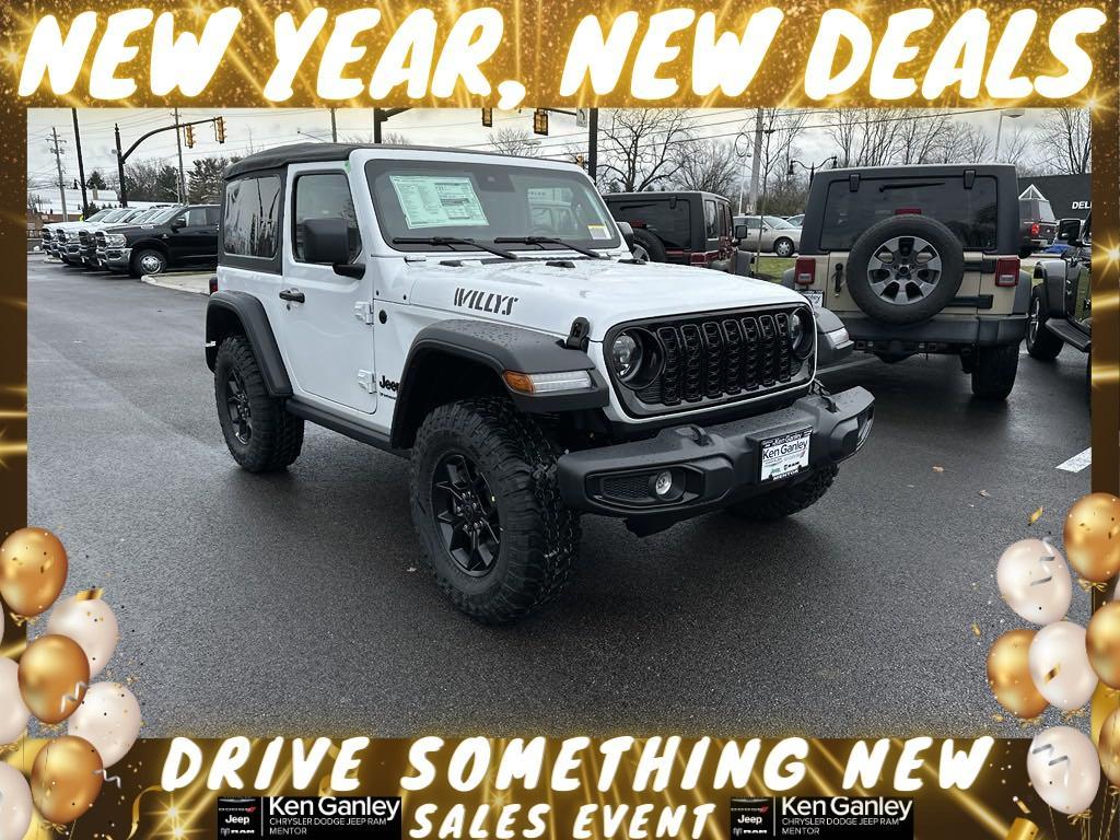 new 2025 Jeep Wrangler car, priced at $39,663