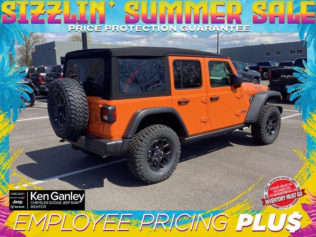 new 2025 Jeep Wrangler 4xe car, priced at $52,180