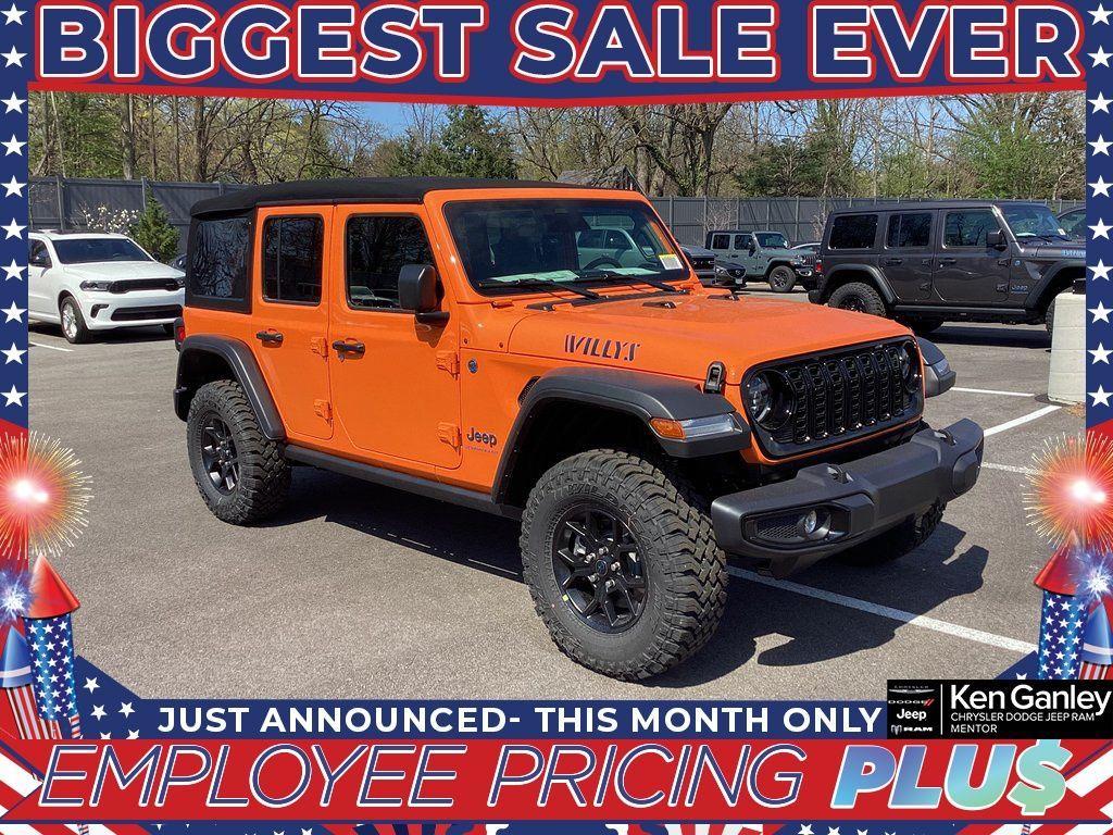 new 2025 Jeep Wrangler 4xe car, priced at $52,180