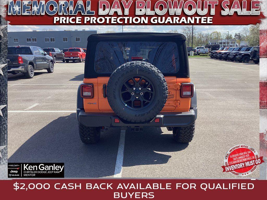 new 2025 Jeep Wrangler 4xe car, priced at $52,180