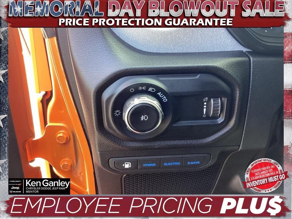 new 2025 Jeep Wrangler 4xe car, priced at $52,300