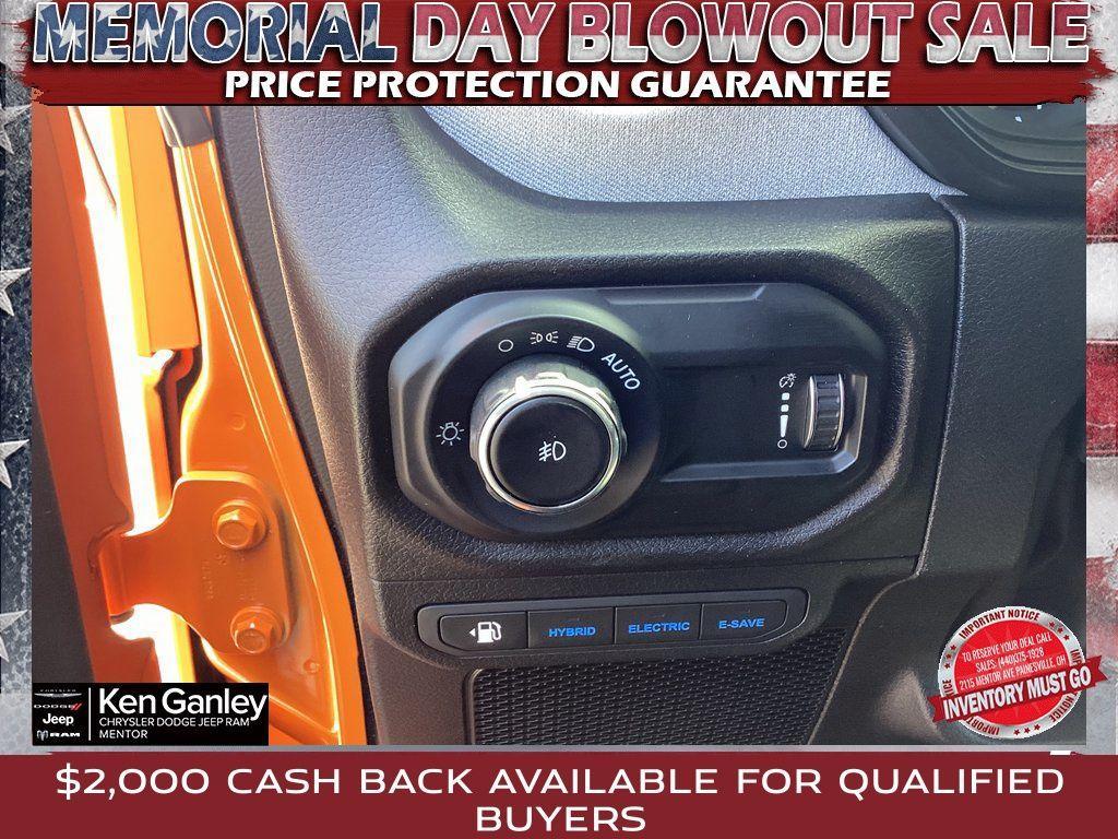 new 2025 Jeep Wrangler 4xe car, priced at $52,180