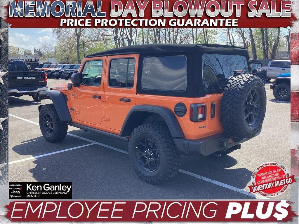 new 2025 Jeep Wrangler 4xe car, priced at $52,300