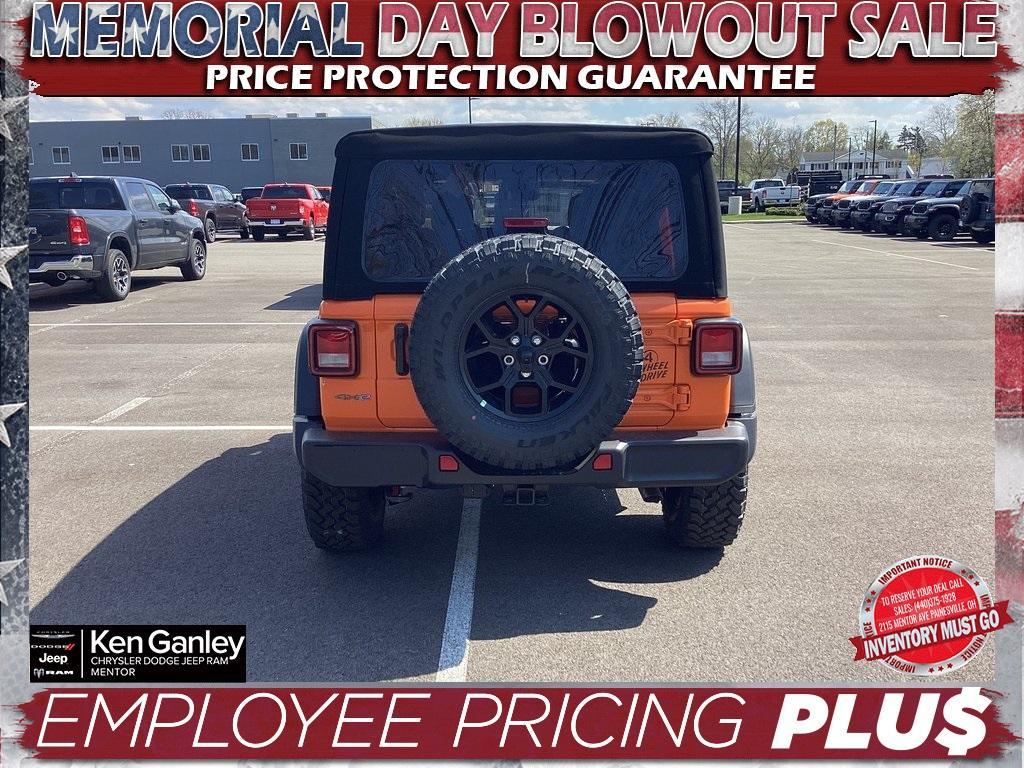 new 2025 Jeep Wrangler 4xe car, priced at $52,300