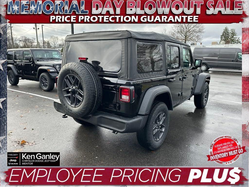 new 2025 Jeep Wrangler car, priced at $42,493