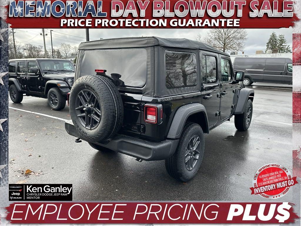 new 2025 Jeep Wrangler car, priced at $43,093