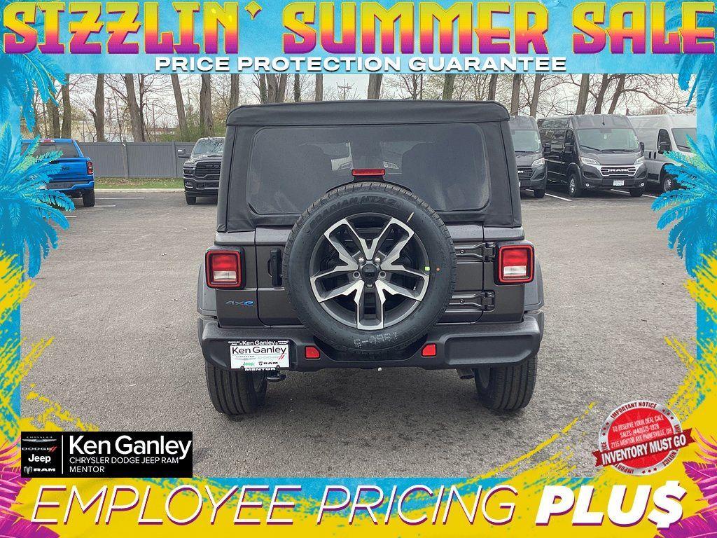 new 2025 Jeep Wrangler 4xe car, priced at $50,013