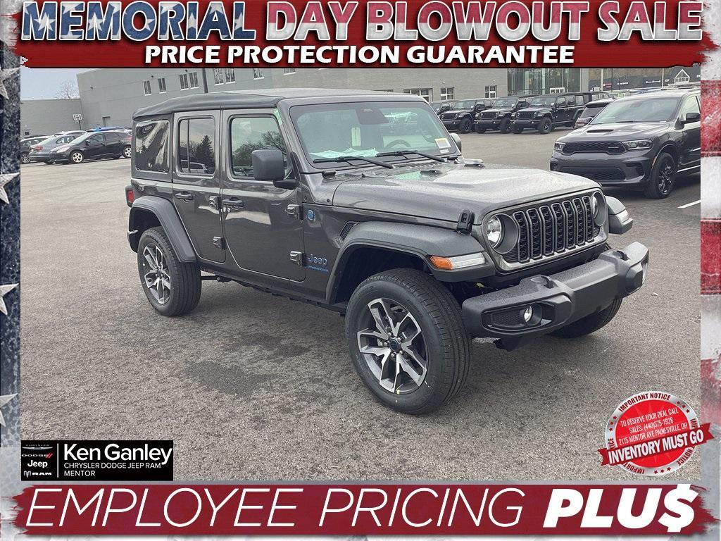 new 2025 Jeep Wrangler 4xe car, priced at $47,243