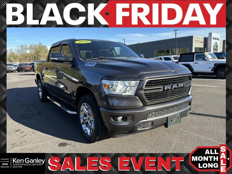 used 2019 Ram 1500 car, priced at $27,500