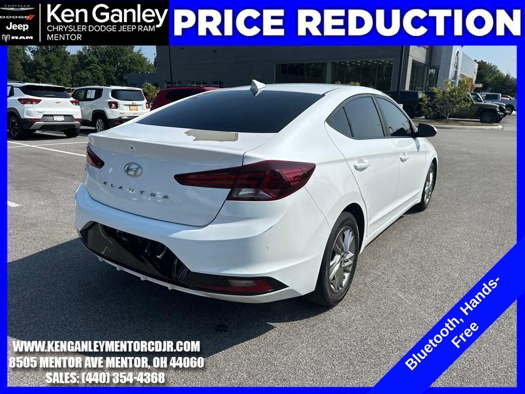 used 2019 Hyundai Elantra car, priced at $6,900