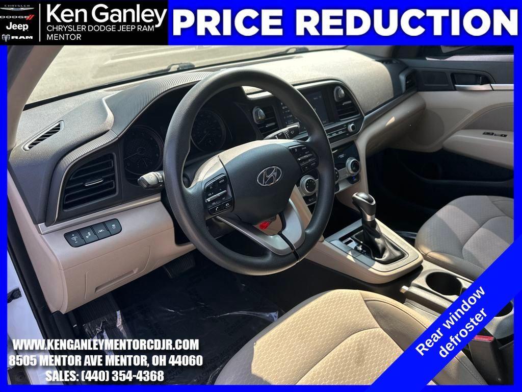 used 2019 Hyundai Elantra car, priced at $6,900