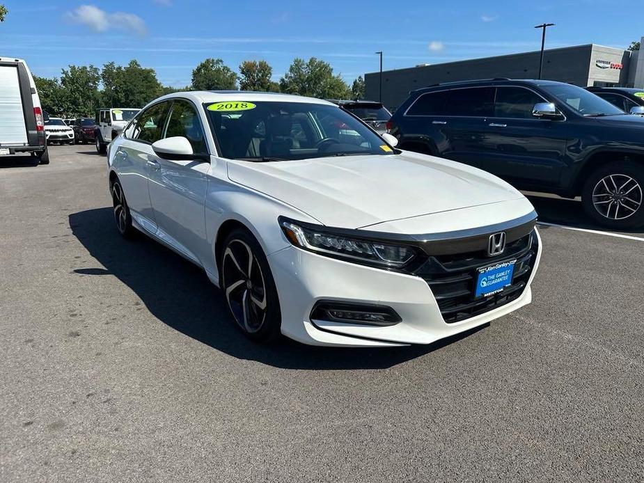 used 2018 Honda Accord car, priced at $21,900