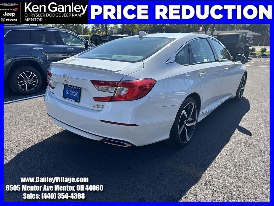 used 2018 Honda Accord car, priced at $21,900