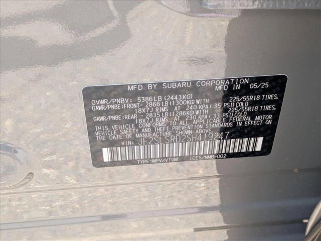 new 2025 Subaru Forester Hybrid car, priced at $41,903