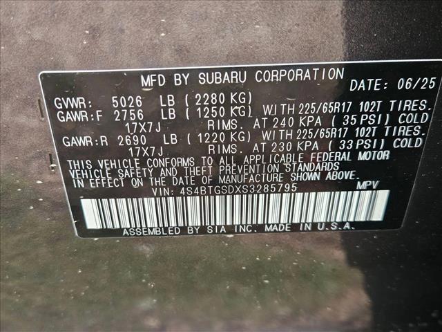 new 2025 Subaru Outback car, priced at $42,227