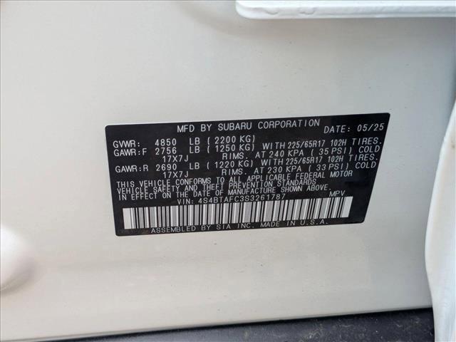 new 2025 Subaru Outback car, priced at $34,746