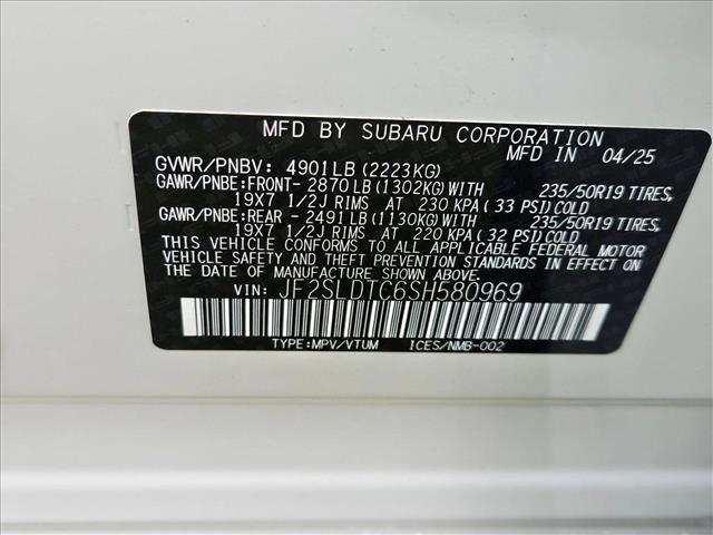 new 2025 Subaru Forester car, priced at $41,963