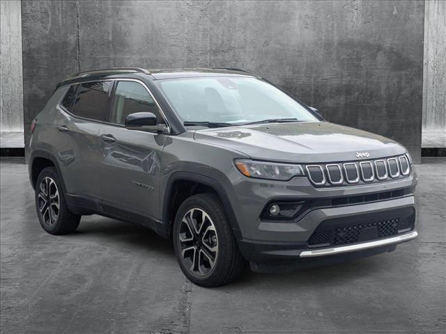 used 2022 Jeep Compass car, priced at $23,498
