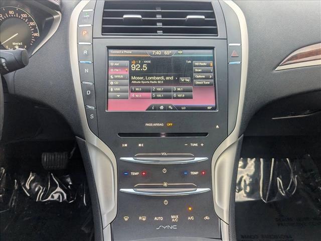 used 2016 Lincoln MKZ car, priced at $12,500