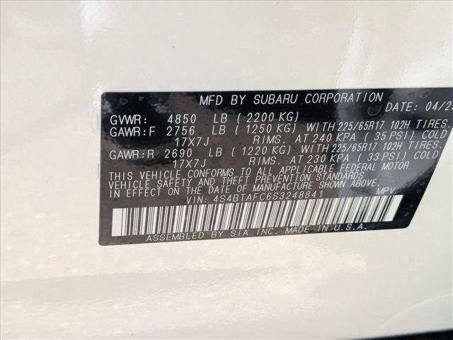 new 2025 Subaru Outback car, priced at $35,057