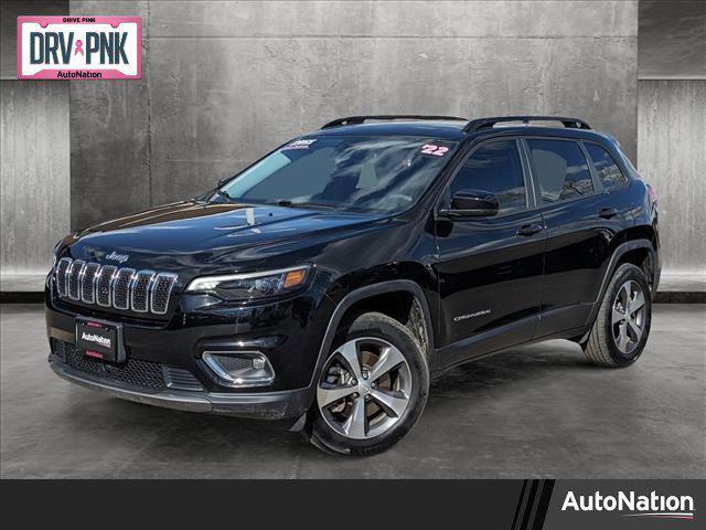 used 2022 Jeep Cherokee car, priced at $28,299