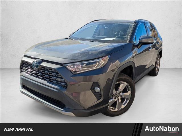 used 2021 Toyota RAV4 Hybrid car, priced at $30,000