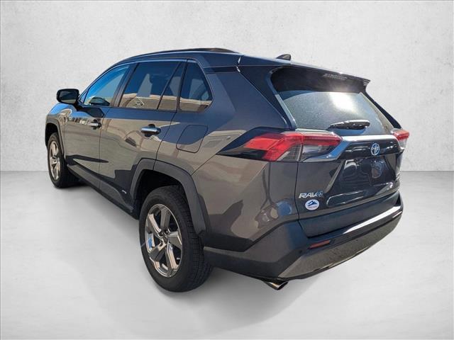 used 2021 Toyota RAV4 Hybrid car, priced at $30,000