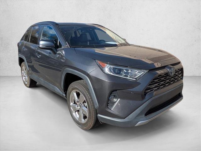 used 2021 Toyota RAV4 Hybrid car, priced at $30,000