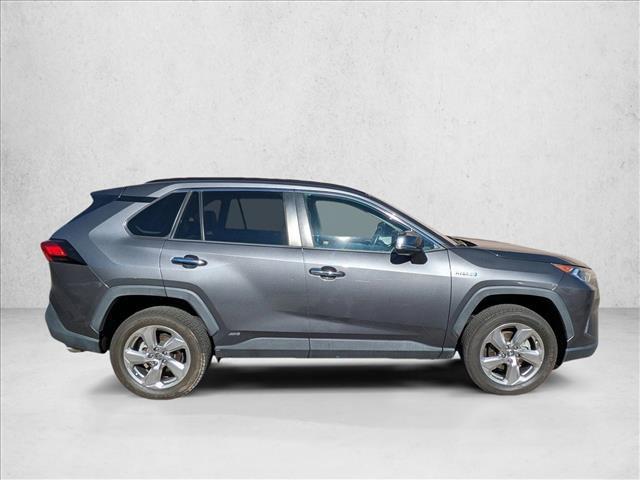 used 2021 Toyota RAV4 Hybrid car, priced at $30,000