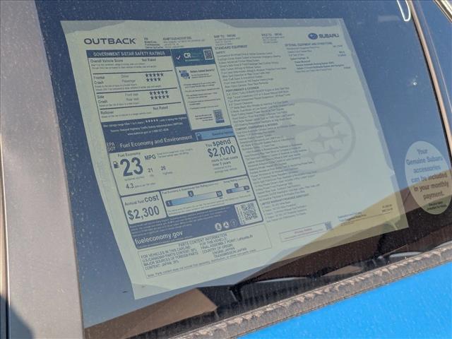 new 2025 Subaru Outback car, priced at $43,512
