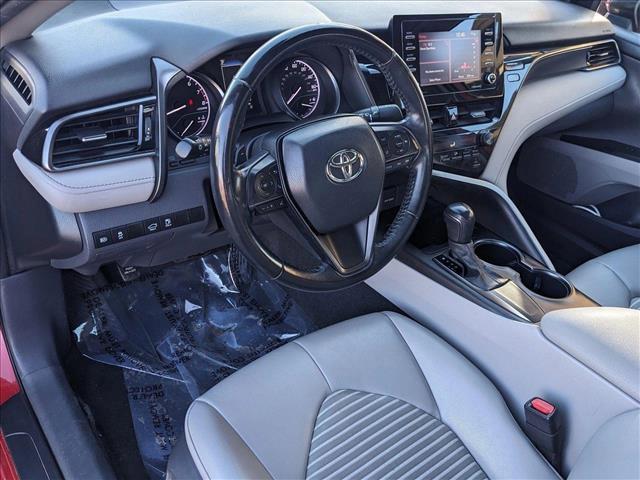 used 2021 Toyota Camry car, priced at $22,000