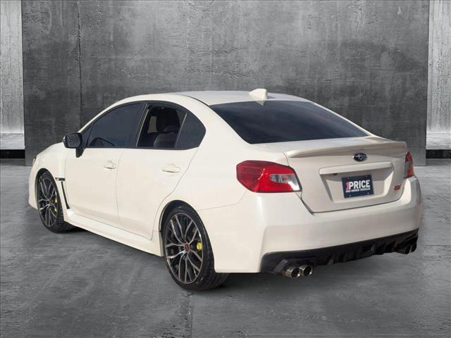 used 2020 Subaru WRX STI car, priced at $34,000