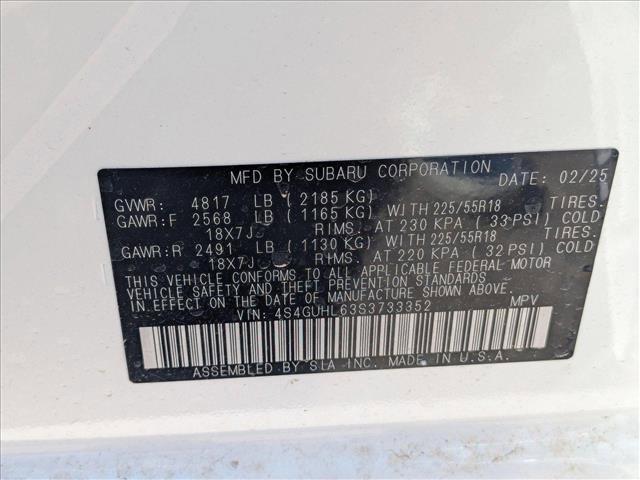 new 2025 Subaru Crosstrek car, priced at $32,917