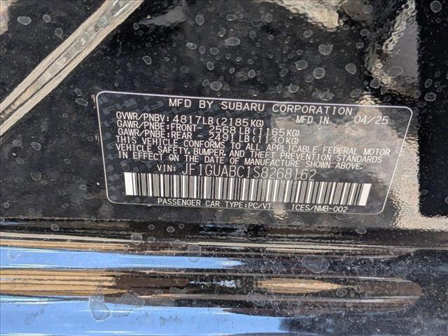 new 2025 Subaru Impreza car, priced at $24,934