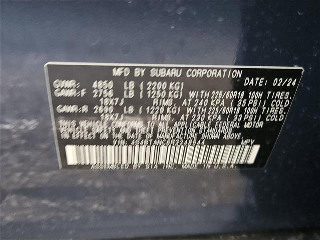 new 2024 Subaru Outback car, priced at $38,123