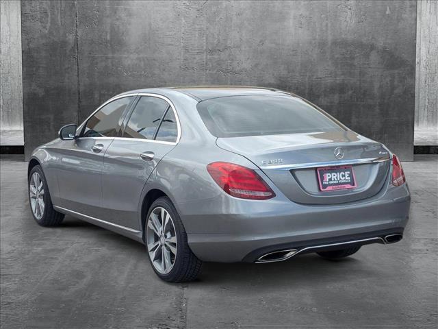 used 2015 Mercedes-Benz C-Class car, priced at $12,799