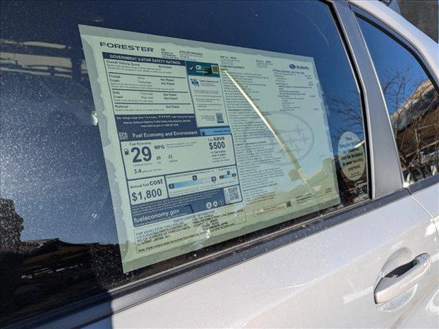 new 2025 Subaru Forester car, priced at $38,412