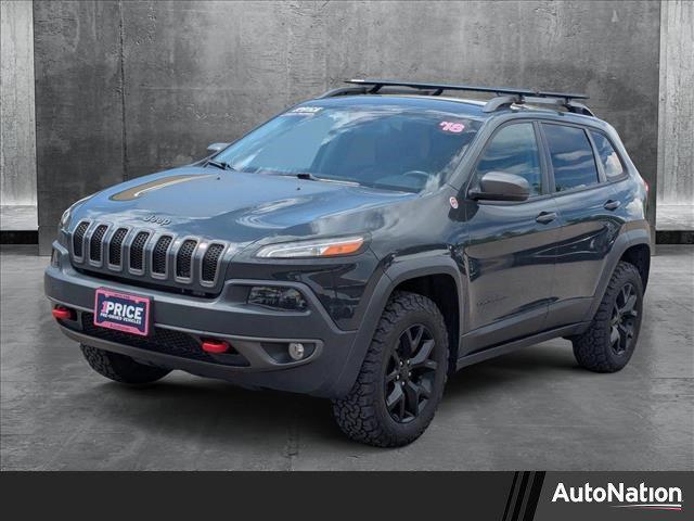 used 2018 Jeep Cherokee car, priced at $18,149
