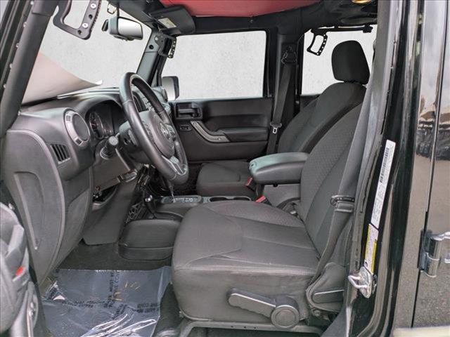 used 2014 Jeep Wrangler Unlimited car, priced at $16,500