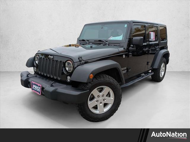 used 2014 Jeep Wrangler Unlimited car, priced at $16,500