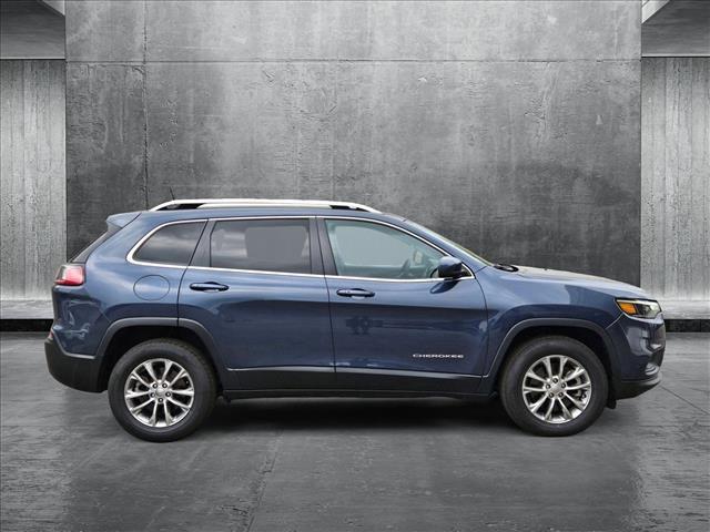 used 2021 Jeep Cherokee car, priced at $20,628