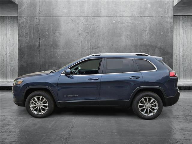 used 2021 Jeep Cherokee car, priced at $20,628