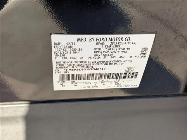 used 2019 Ford Explorer car, priced at $22,000